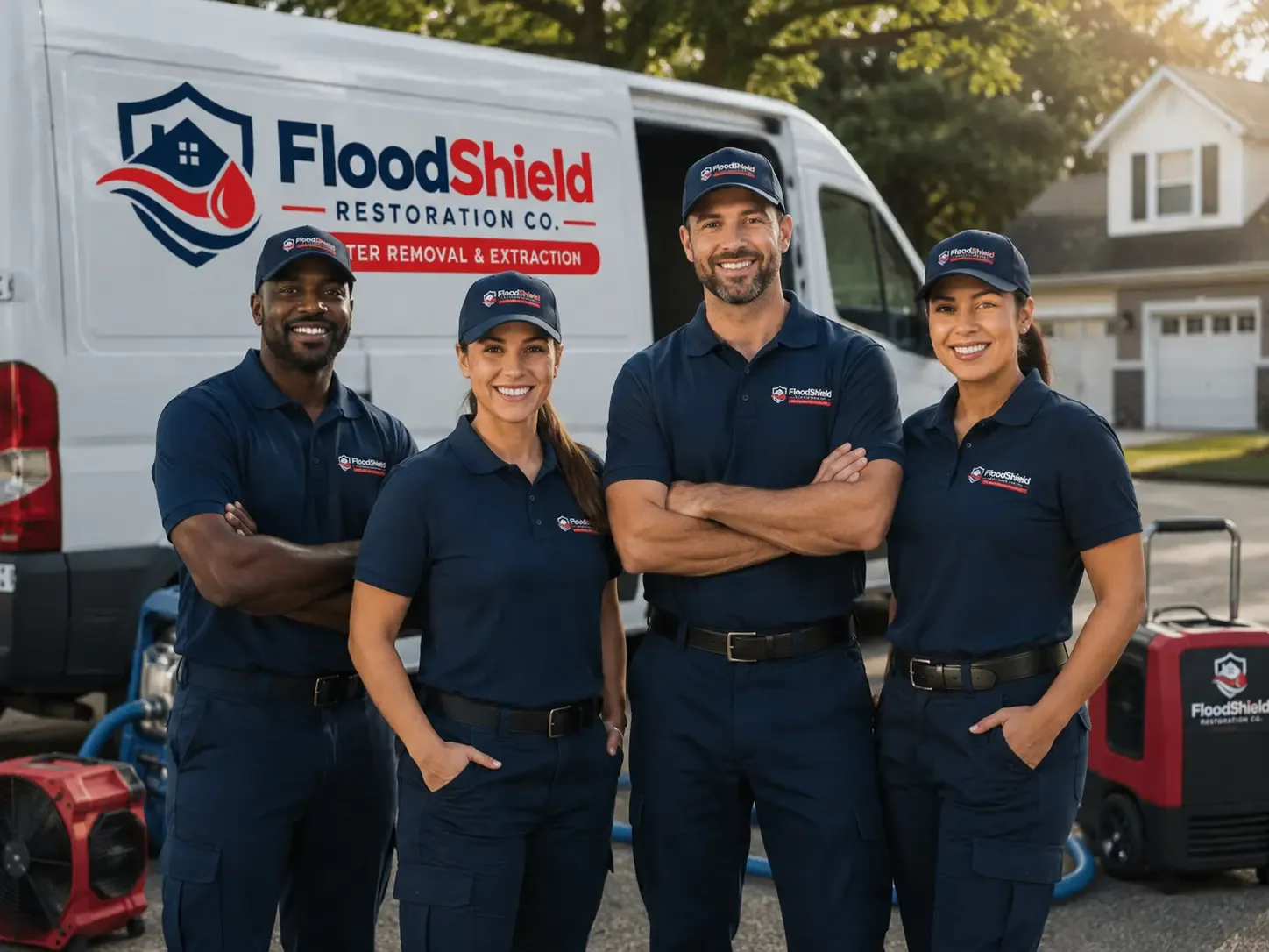 Flood Damage Restoration company in Vanlue, OH